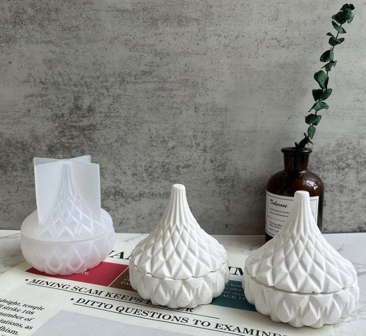 Diwali Water Drop Candle & Jewelry Box | Unique Bazar