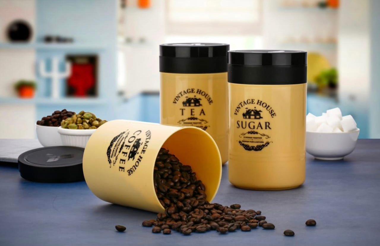 Unique Bazar Sugar & Tea Container Organizer