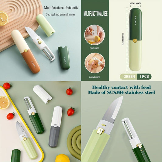 2in1 Knife & Peeler - Unique Bazar
