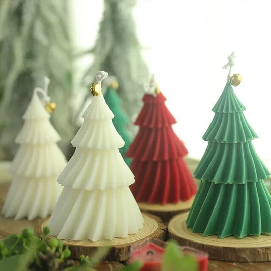 Unique Bazar: Handcrafted 3D Christmas Candle Decor