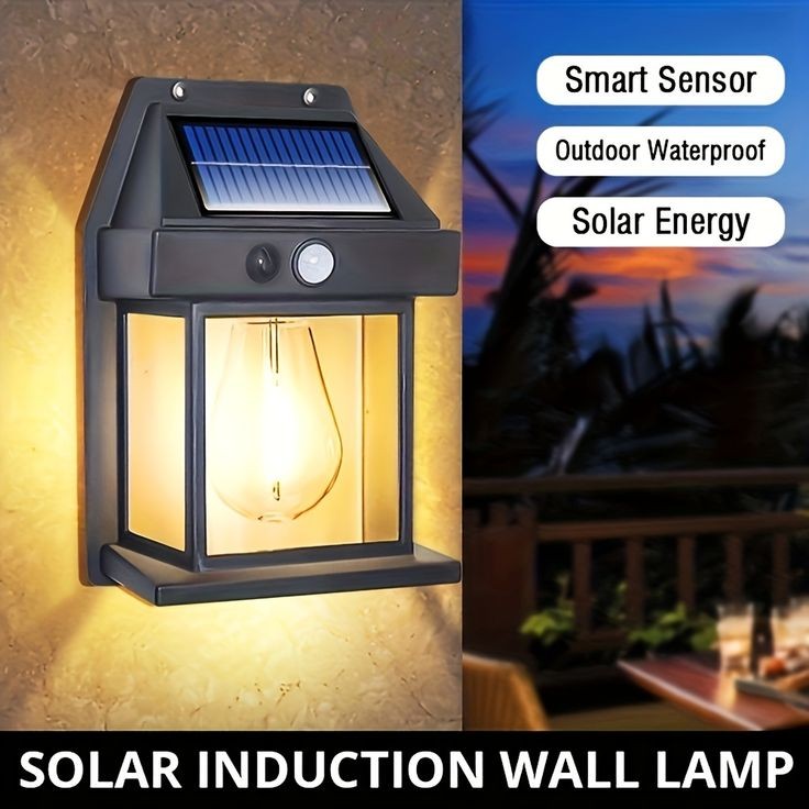 3 Mode Solar Wall LED - Unique Bazar Diwali Lights