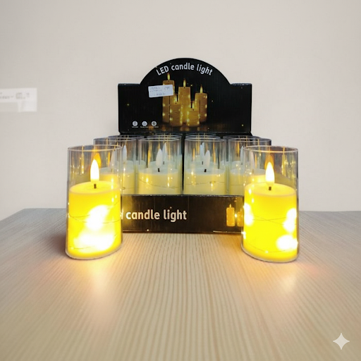 4 Inch Led Flameless Candle | Unique Bazar