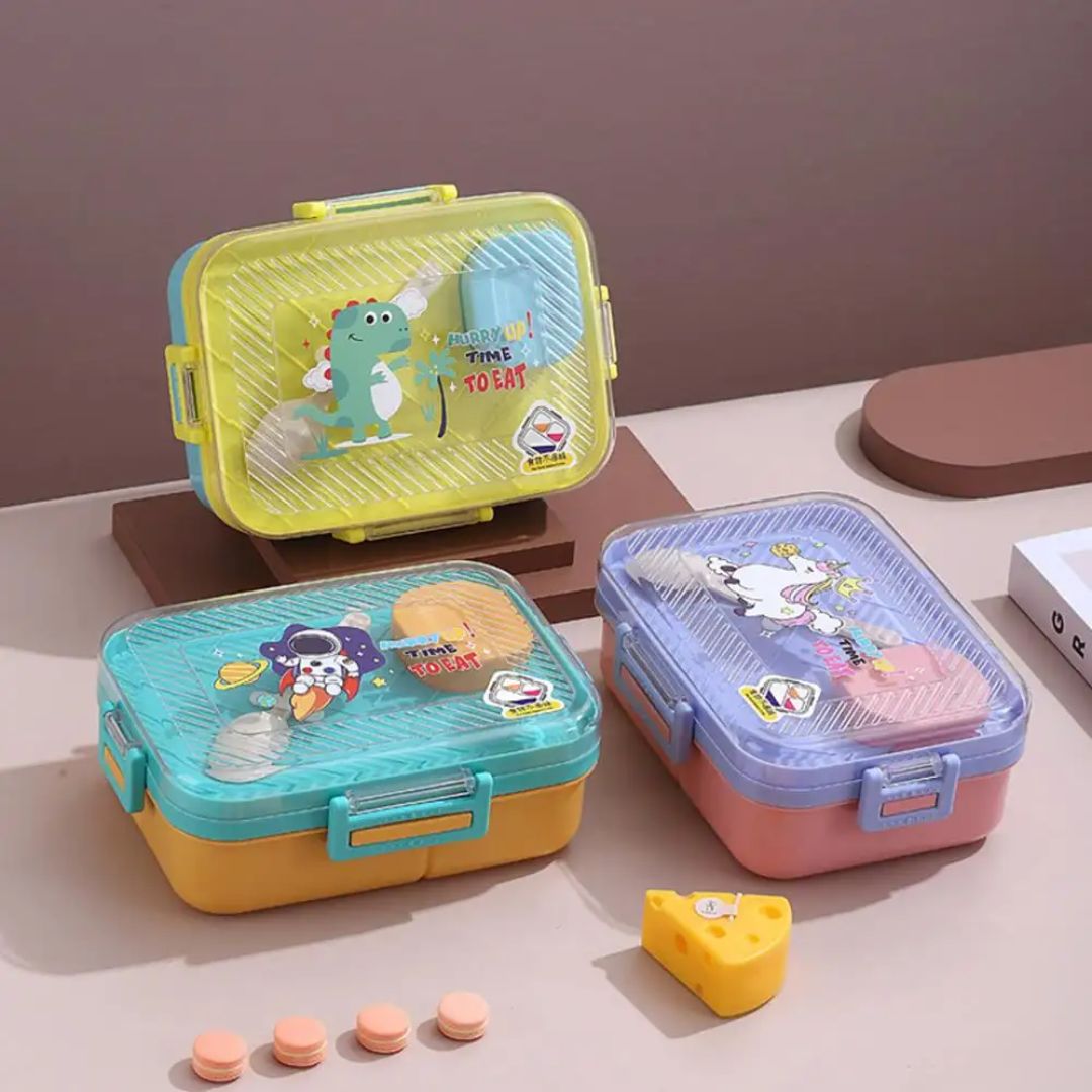 Unique Bazar: Stainless Steel Printed Lunch Box