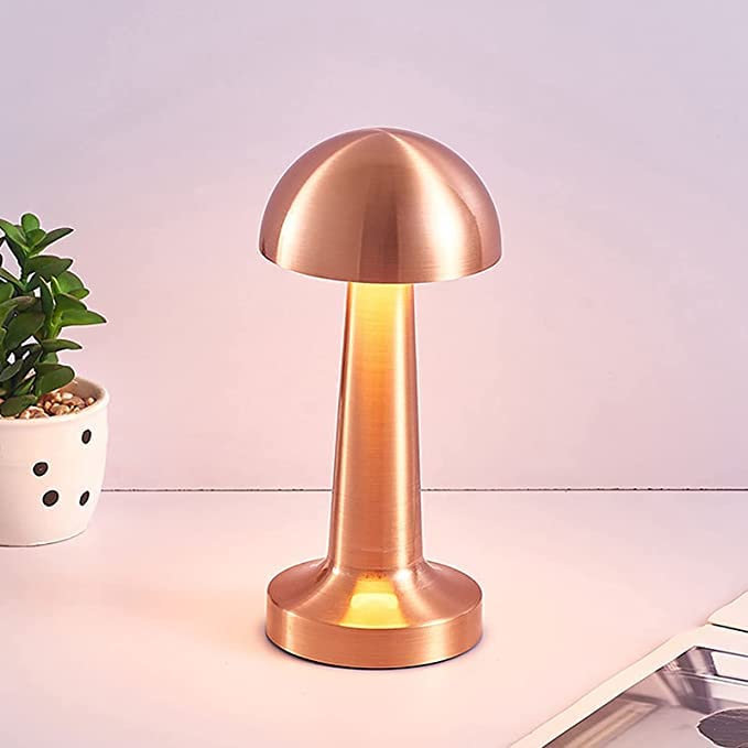 8 Inch Metal Lamp | Unique Bazar