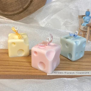 Handcrafted Cheese Candle | Unique Bazar | Diwali Decor