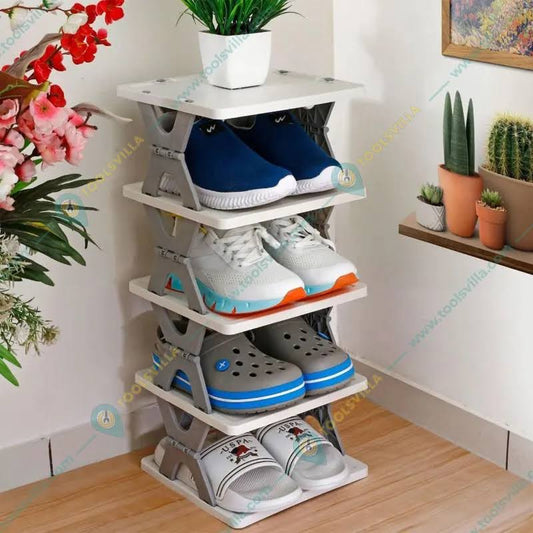 Unique Bazar: Creative 5 Layer Shoe Rack