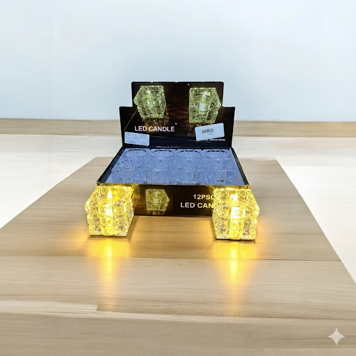 Decorative Led Candles 12 Pcs Box, 2 Inch | Unique Bazar