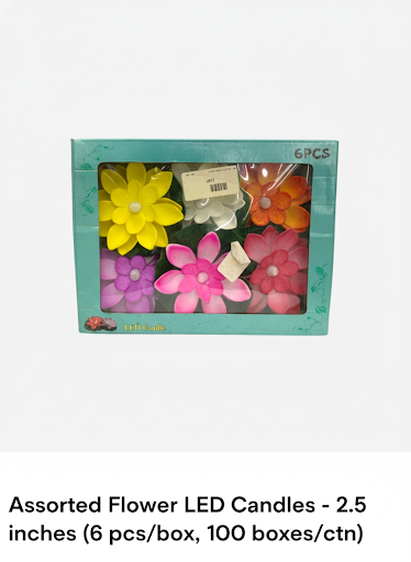 Floating Lotus 6 Pcs Box | Unique Bazar
