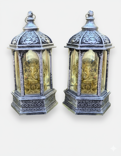 Ganesh Lantern   5.5 Inches | Unique Bazar