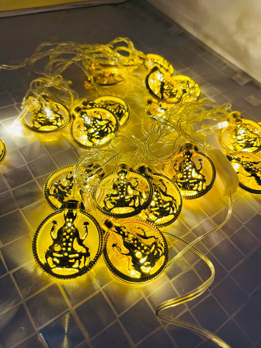 Golden Luxmi Ji LED Light - Unique Bazar