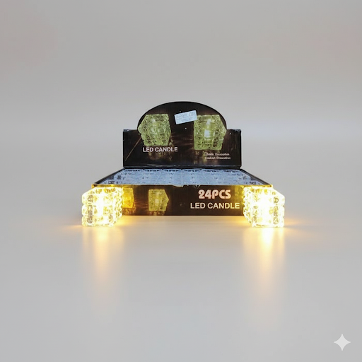 Led Candles 24 Pcs Box (1.5 Inch) | Unique Bazar