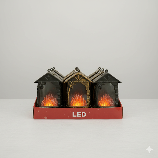 Led Flame Effect Diwali Lantern | Unique Bazar
