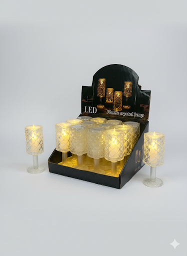 Led Plastic Crystal Lamps | Unique Bazar