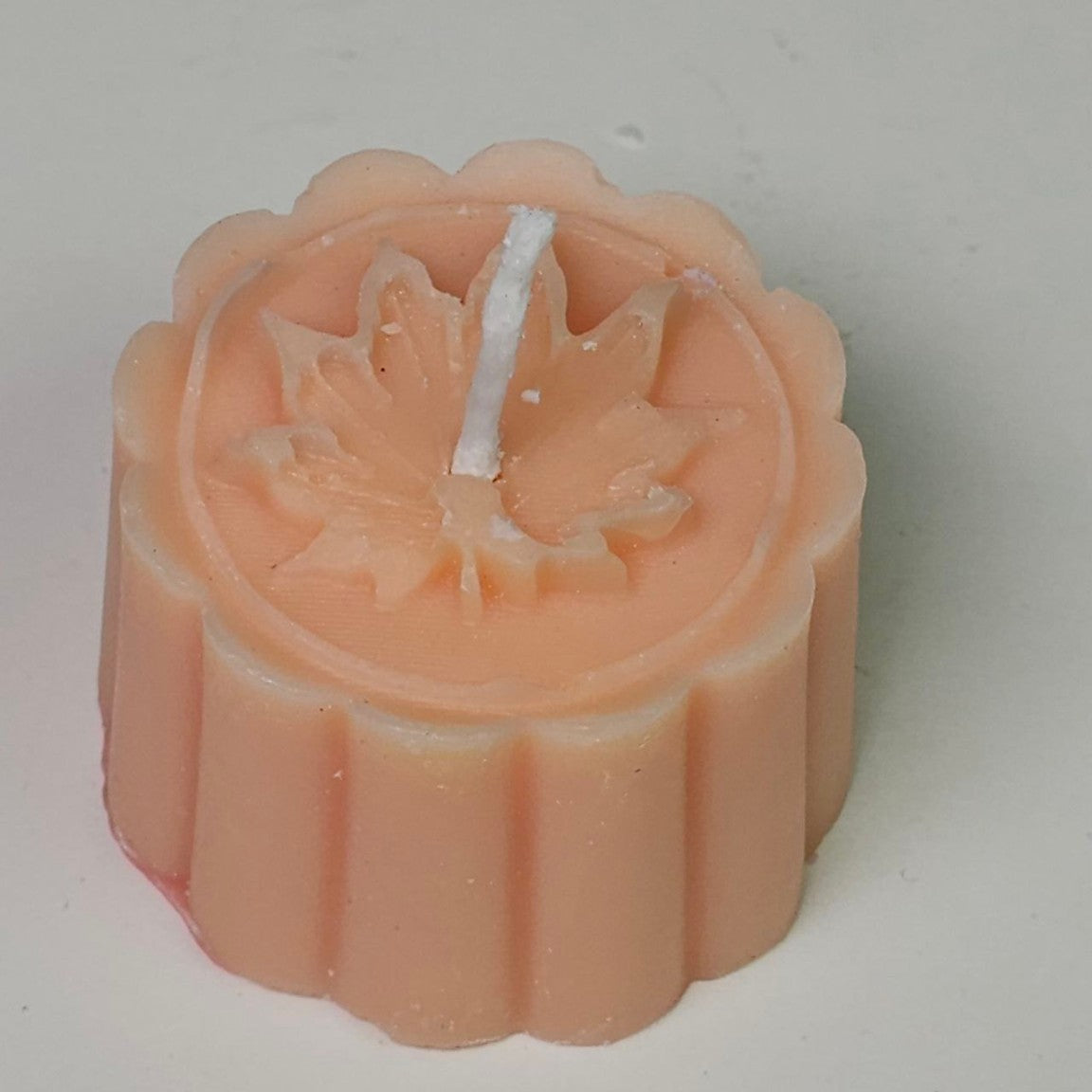 Unique Bazar: Handcrafted Lotus Moon Cake Candle Diwali