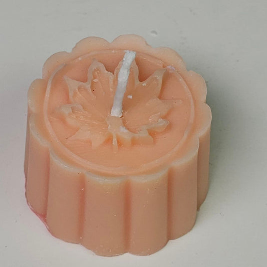 Unique Bazar: Handcrafted Lotus Moon Cake Candle Diwali