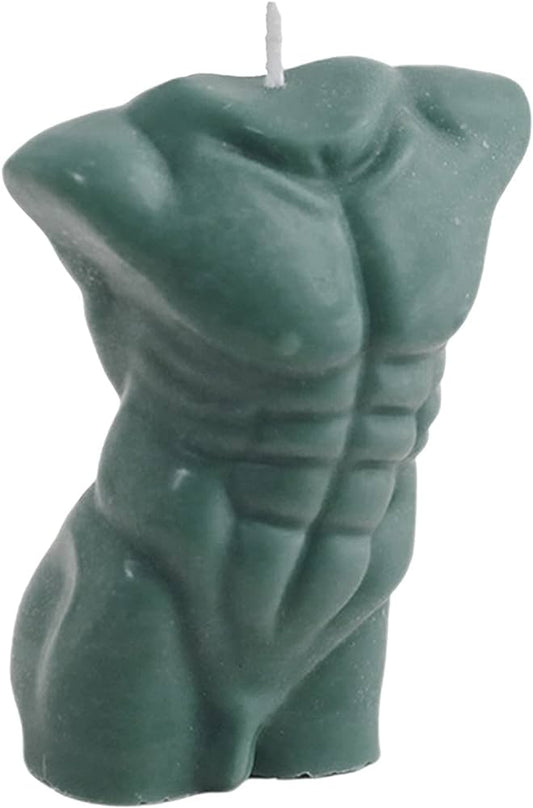 Unique Bazar: Male Body Wax Scented Candle, Big