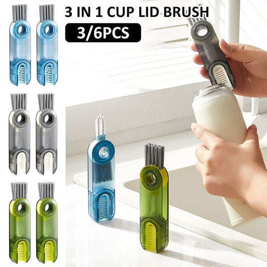 Mini 3in1 Bottle Brush - Unique Bazar