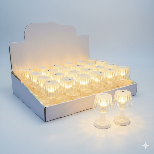 Mini Led Crystal Desk Lamp 3.5 Inch | Unique Bazar