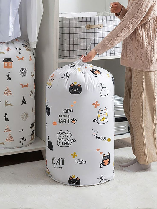 Printed Cylinder Laundry Bag - Unique Bazar