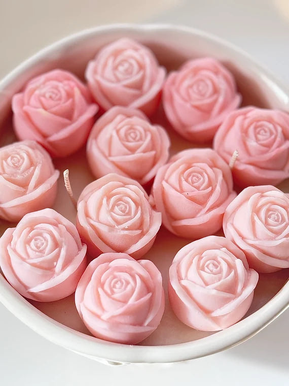 Small Rose Bude - Handcrafted Diwali Decor | Unique Bazar