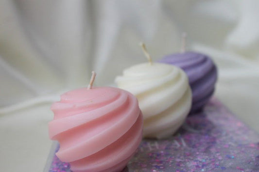 Small Spiral Ball Candle - Diwali & Festive | Unique Bazar