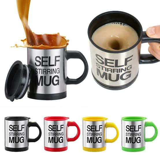 Unique Bazar: Self Stirring Mug for All Ages