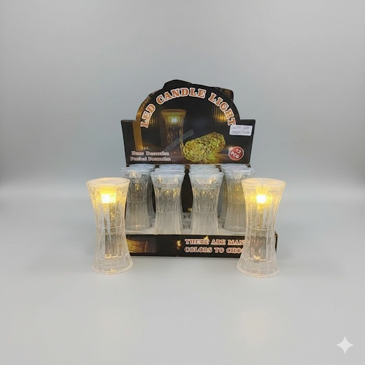 Led Candle Light 12 Pcs Box | Unique Bazar