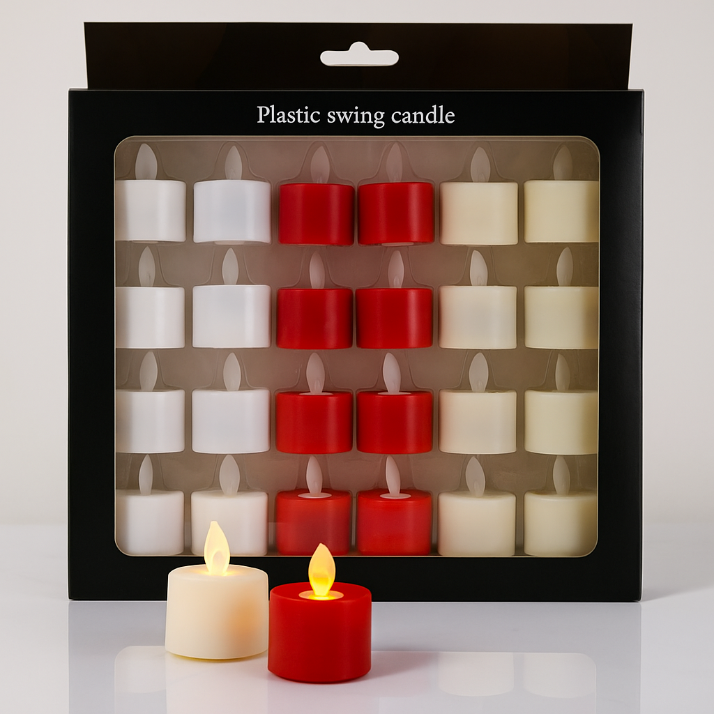 Plastic Swing Candles 2 Inch | Unique Bazar