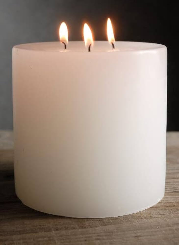 Unique Bazar: Handcrafted Diwali Wax Pillar Candle