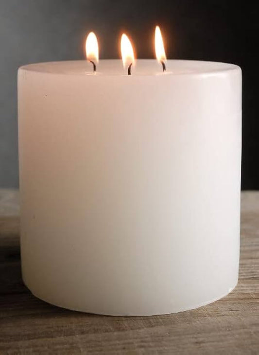 Unique Bazar: Handcrafted Diwali Wax Pillar Candle