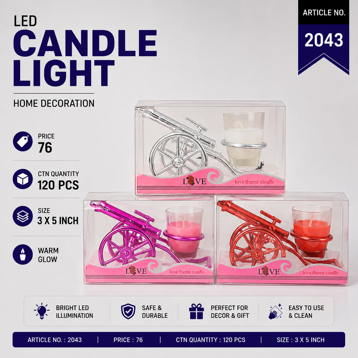 2043 (120)-CANDLE