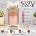 Decorative Pink Scented Candle in Gift Box Pack of 6