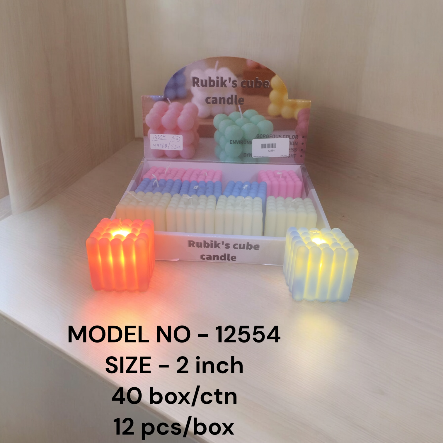 12554 (40BOX/CTN)(12PCS/BOX)-CANDLE