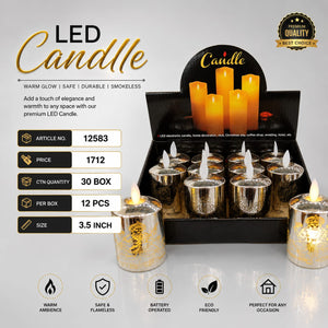12583 (30BOX/CTN)(12PC/BOX) (30)-CANDLE