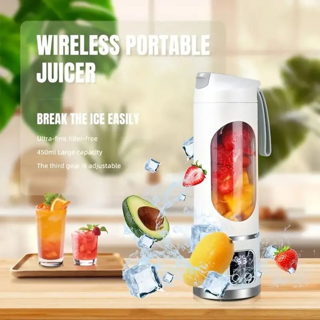 10 Blades Display Fruit Juicer