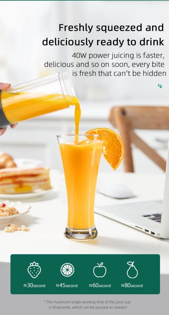 10 Blades Display Fruit Juicer