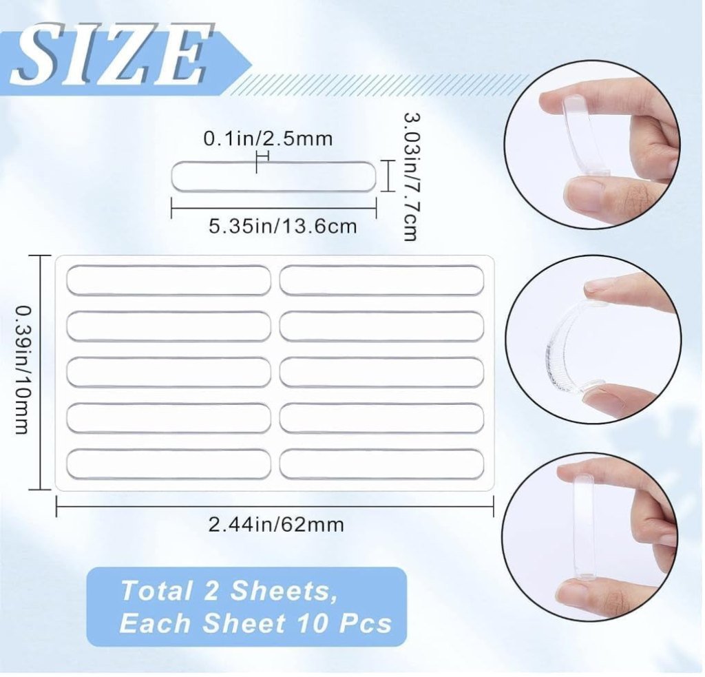 10 Pcs Rubber strip