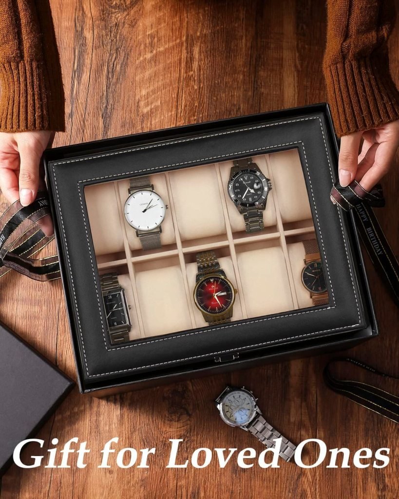 10 Slot Watch Box Organizer