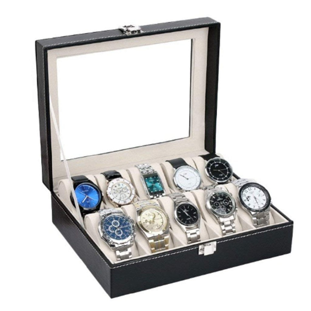 10 Slot Watch Box Organizer