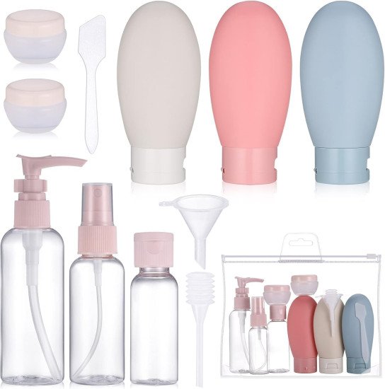 11 PCS Travel Bottle Set