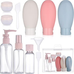 11 PCS Travel Bottle Set