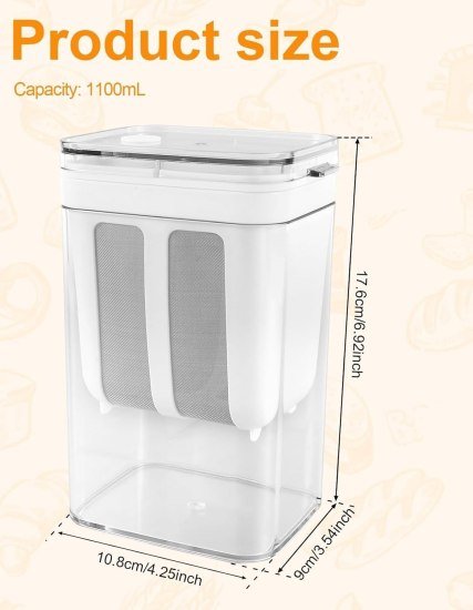 1100 ml Yogurt Filter