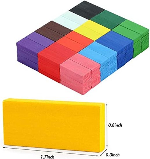 120 pcs Wooden Domino Game