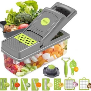 14 In 1 Chopper Nicer Veggie Slicer Dicer - 1334