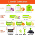 14 In 1 Chopper Nicer Veggie Slicer Dicer - 1470