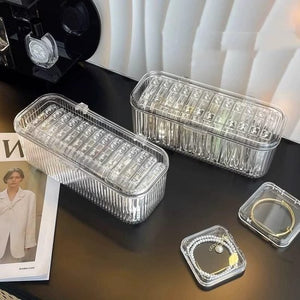 14 Pcs Acrylic Jevellery Organizer Box