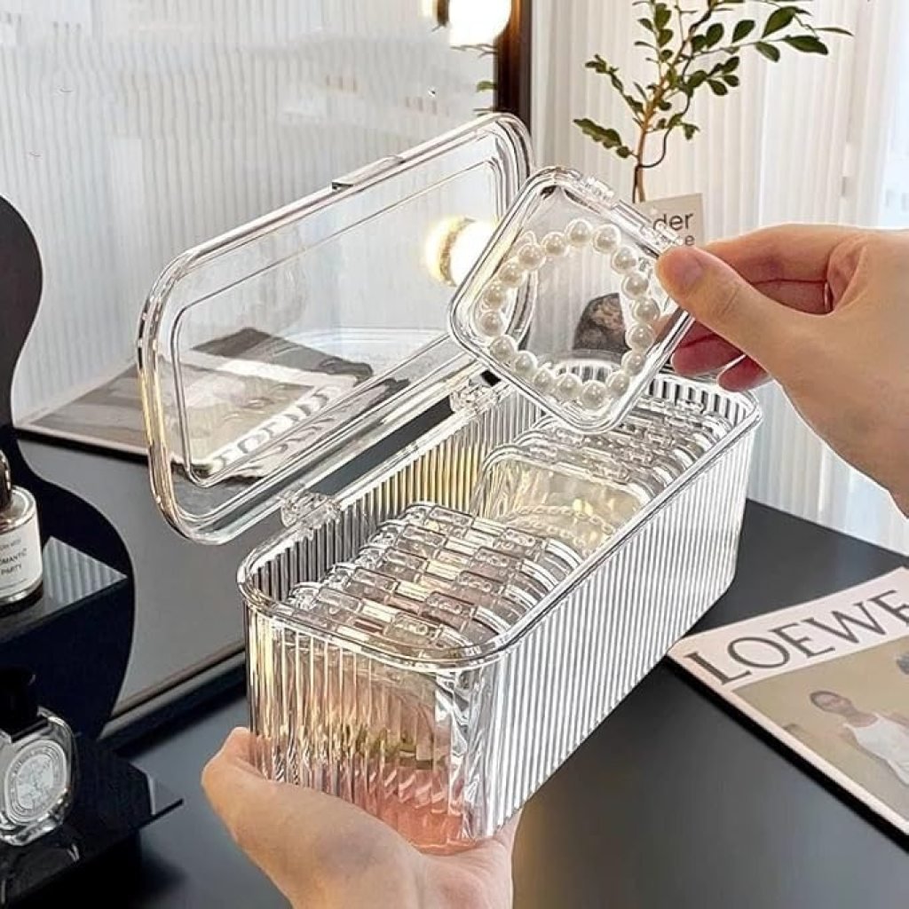 14 Pcs Acrylic Jevellery Organizer Box