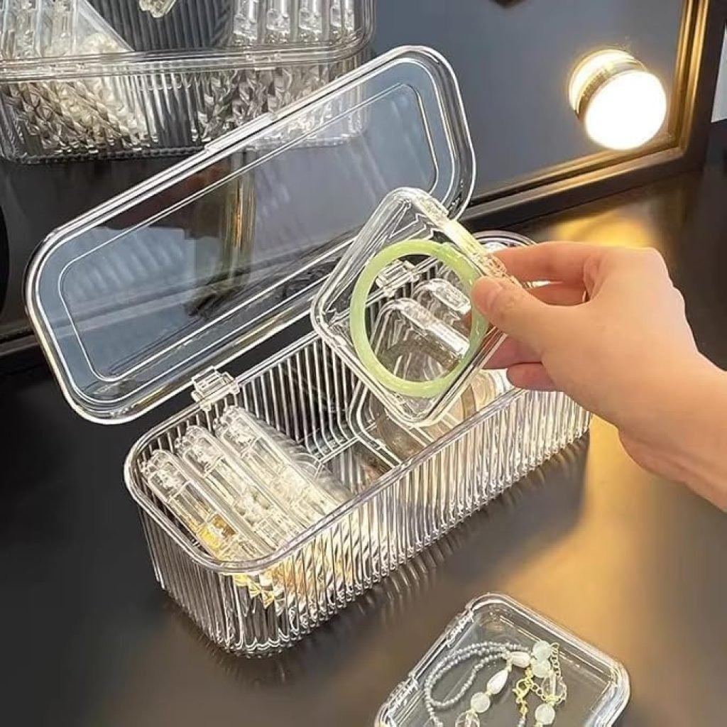 14 Pcs Acrylic Jevellery Organizer Box