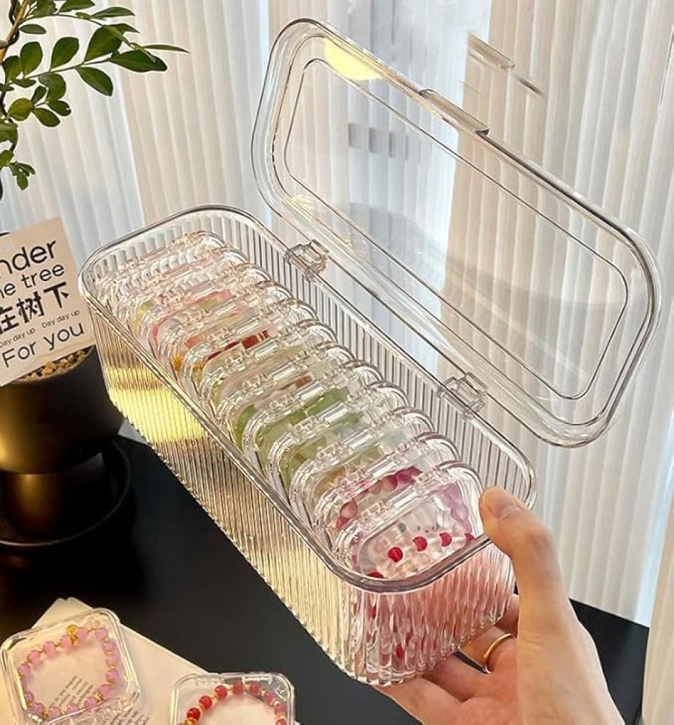 14 Pcs Acrylic Jevellery Organizer Box