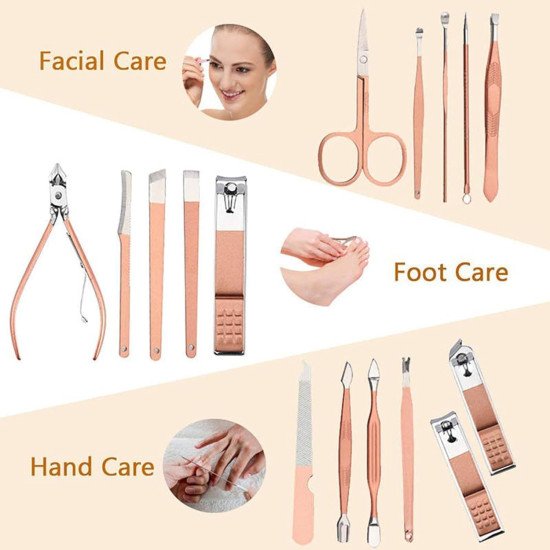 16 in 1 Manicure Set Nail Cutter